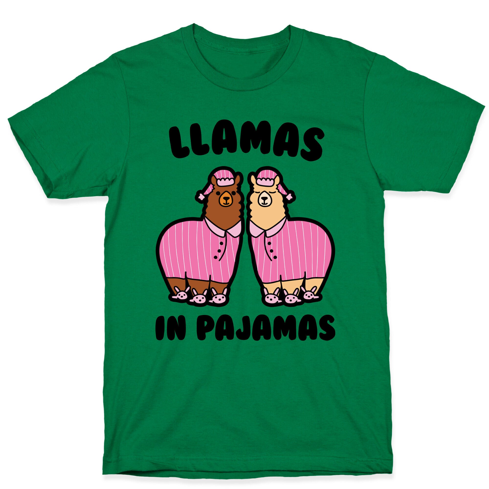 Llamas in Pajamas T-Shirt